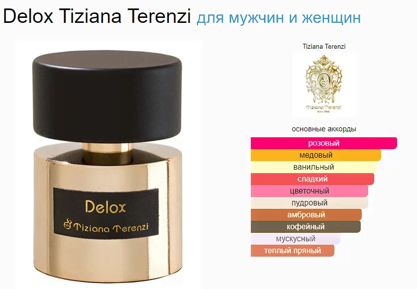 Tiziana Terenzi Delox 100 ml (duty free парфюмерия)-0