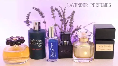 Лаванда в ароматах💜Lavender Fragrance💜XIX March Tiziana Terenzi💜Mon Guerlain💜Musc Impérial💜Covet SJP