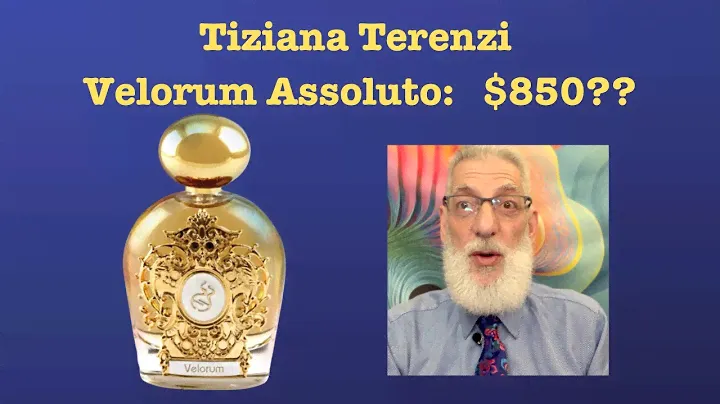 Tiziana Terenzi Velorum Assoluto $850 for 100ml!!! WTF?  #fragrances #fragrancereview